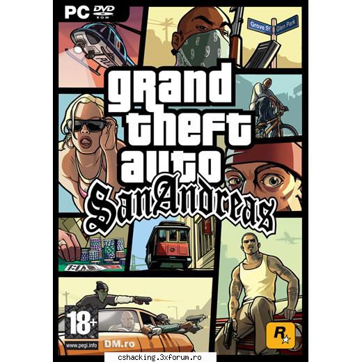 Gta San Andreas : Trainer - Download : Parola : cshacking.3xforum - Trainers si Coduri Pentru Toate Jocurile !